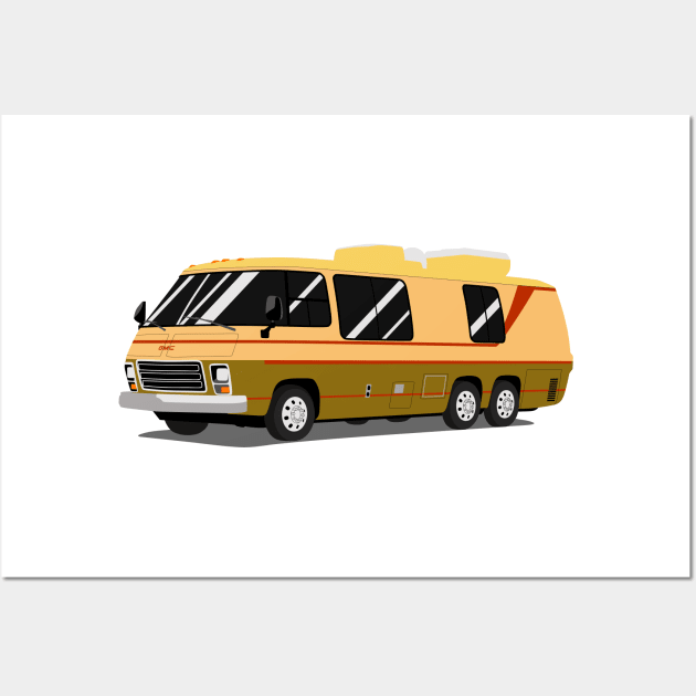 1970s GMC motorhome Wall Art by TheArchitectsGarage